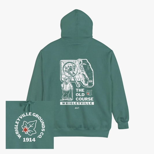 The Old Course Garment Dyed Hoodie (Comfort Colors)