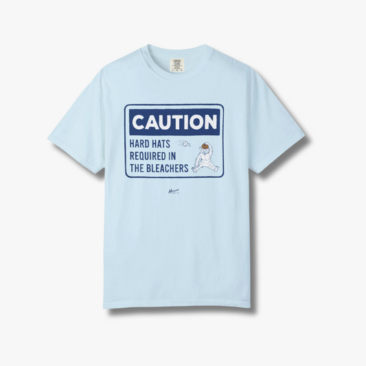 Hard Hats Required In the Bleachers T-Shirt (Comfort Colors)