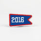 2016 Pennant Flag Patch 5-Panel Snapback Rope Hat